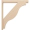 Ekena Millwork 5 1/2-in W x 38-in D x 42-in H Funston Block Rough Cedar Woodgrain TimberThane Outlooker, Primed Tan OUTUR055X38X42FST44RCPR - alternate 2